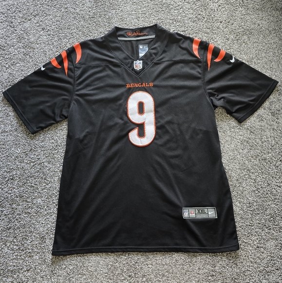 Joe Burrow Embroidered Nike Jersey Men's Black XXL - Picture 2 of 4